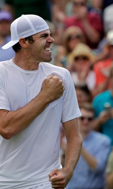 21-year-old Reilly Opelka of US ousts Wawrinka at Wimbledon